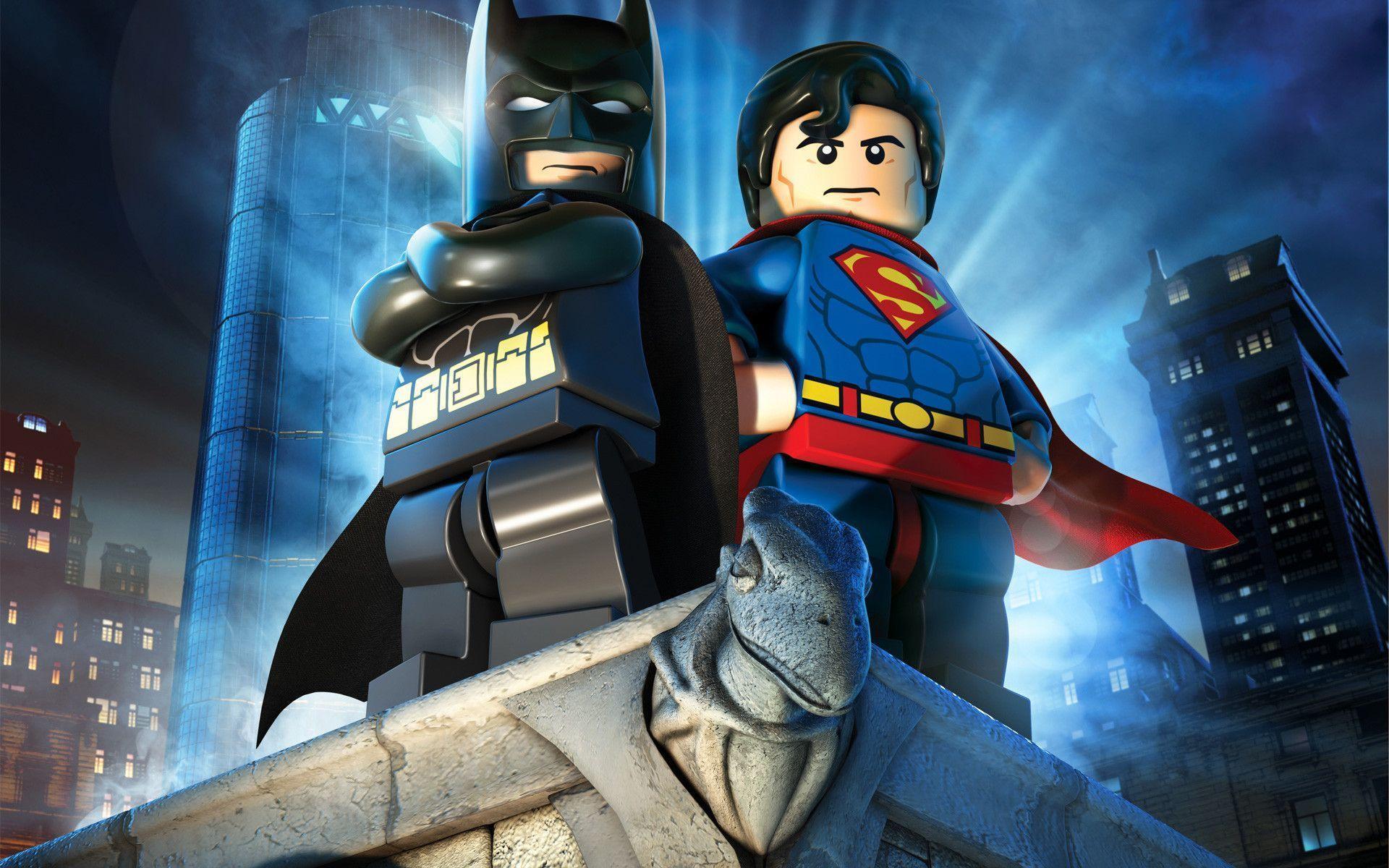 Batman Lego Wallpaper - Lego Batman Super Heroes , HD Wallpaper & Backgrounds