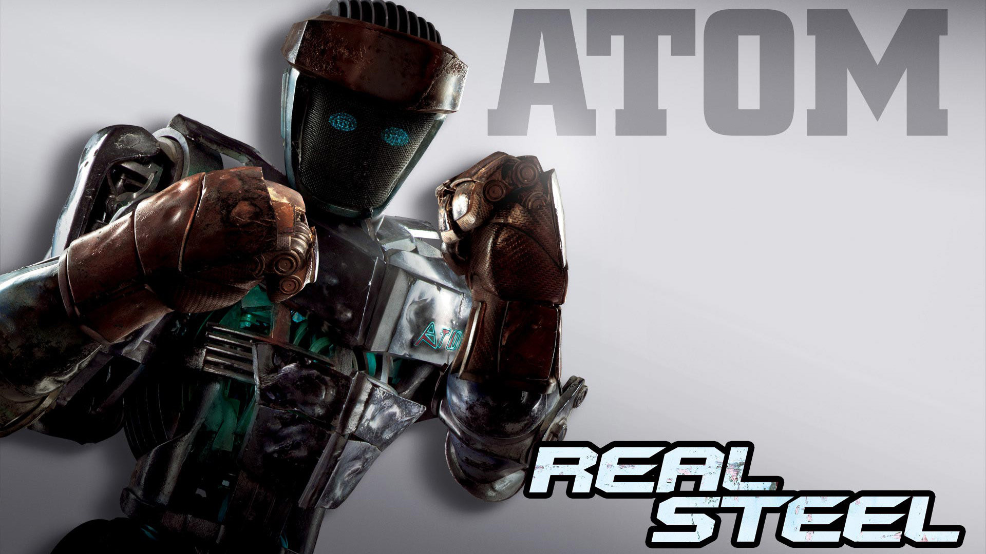 Real Steel 2 Atom Wallpaper - Real Steel 2 Atom , HD Wallpaper & Backgrounds