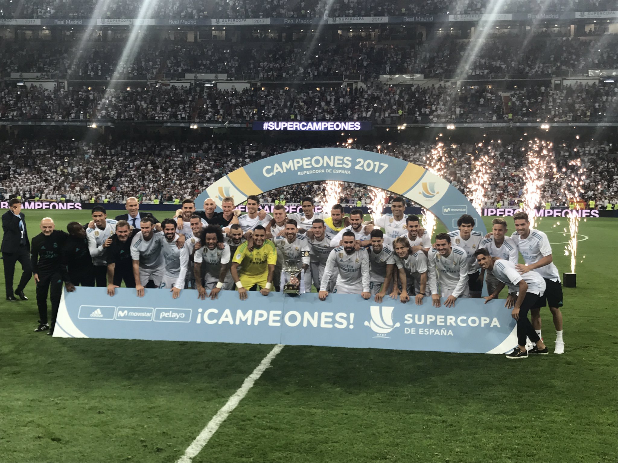 Real Madrid C - كاس سوبر الاسباني 2017 , HD Wallpaper & Backgrounds