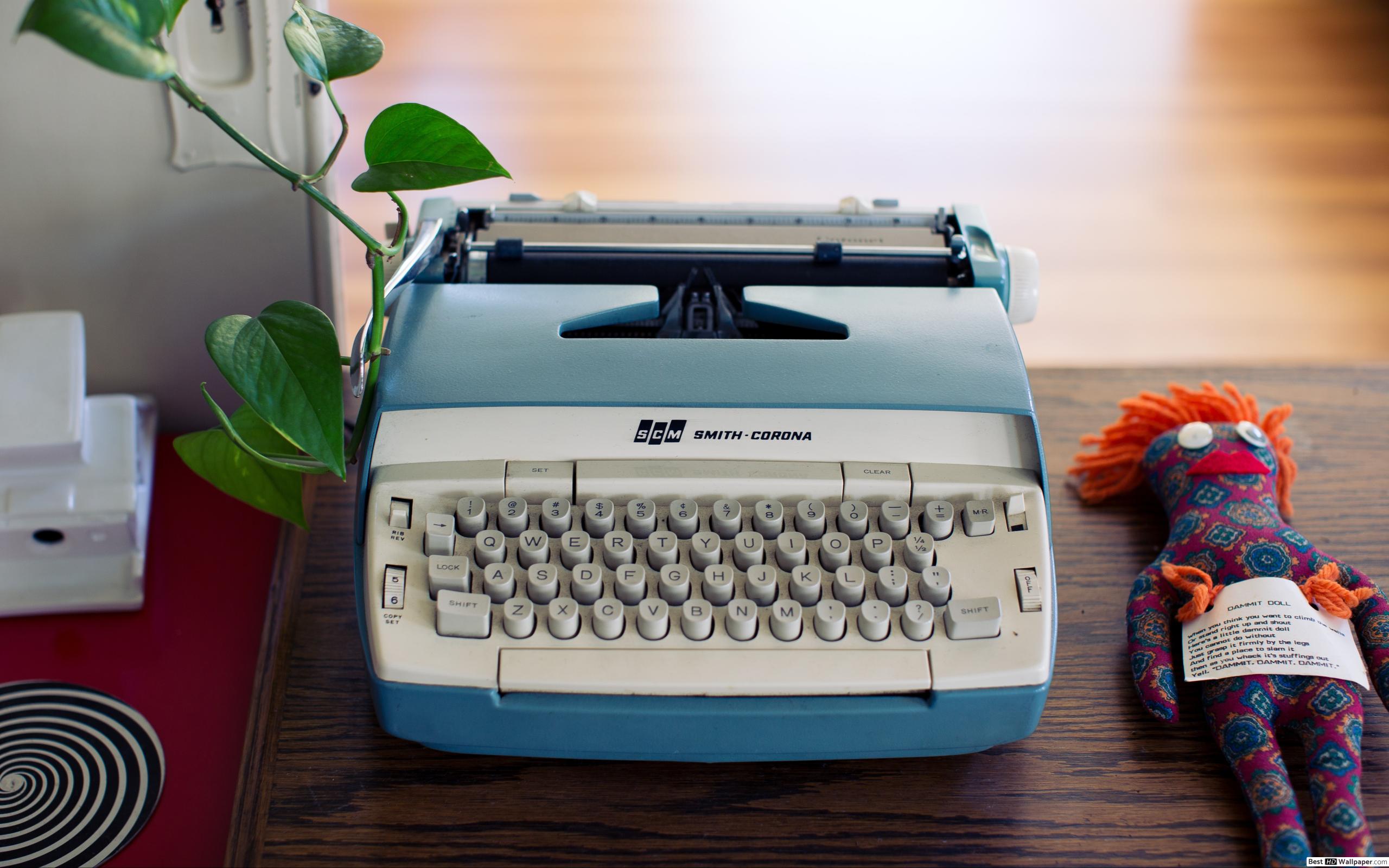 Desk Office Typewriter , HD Wallpaper & Backgrounds