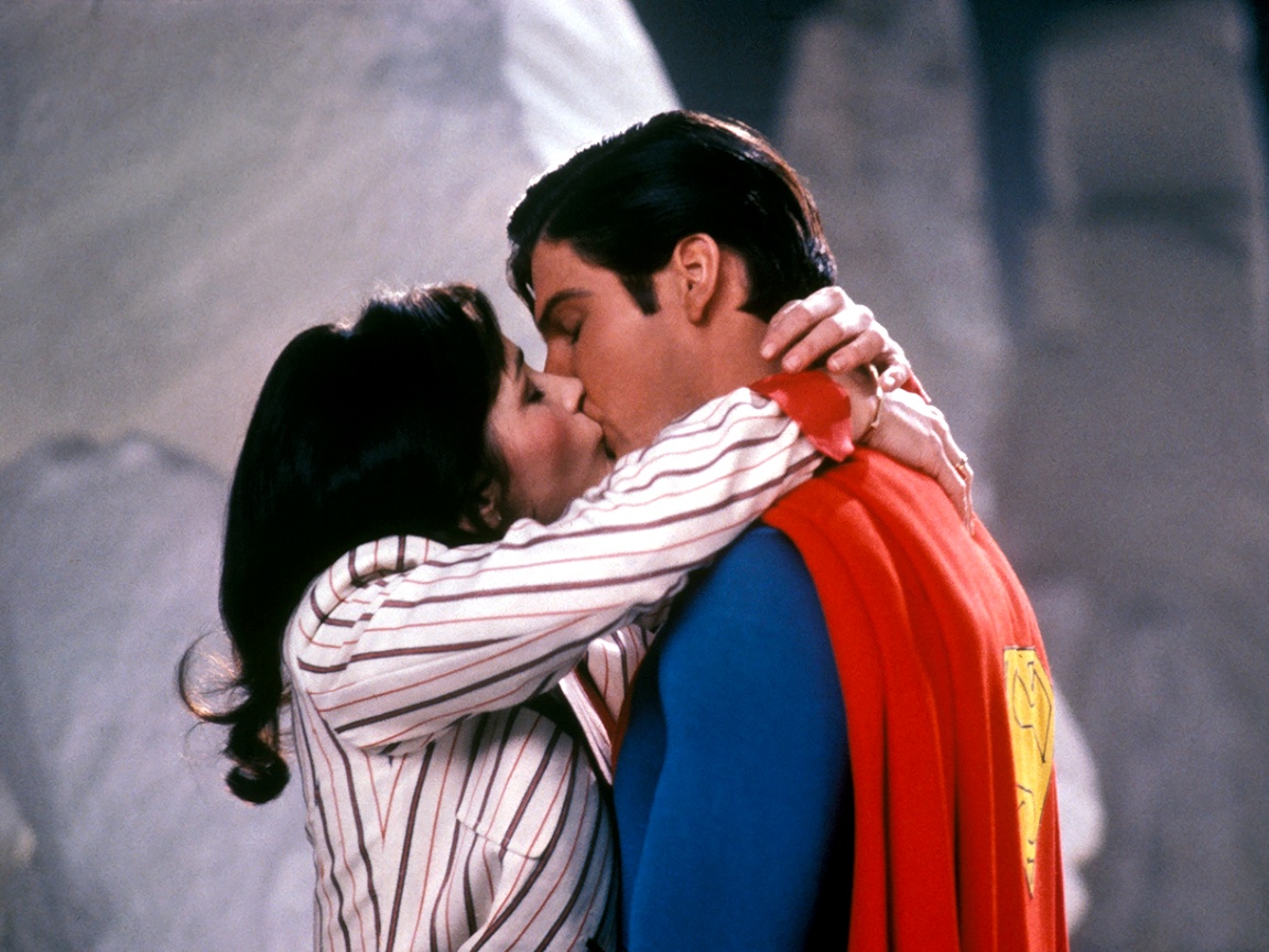 Superman And Lois Lane - Margot Kidder And Superman , HD Wallpaper & Backgrounds