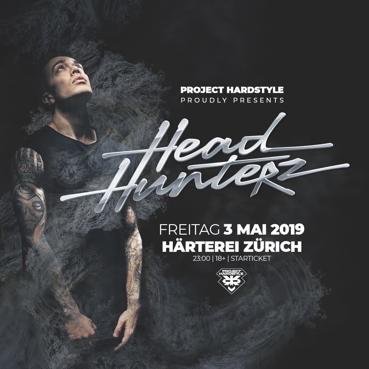 Project Hardstyle - X Qlusive Headhunterz , HD Wallpaper & Backgrounds