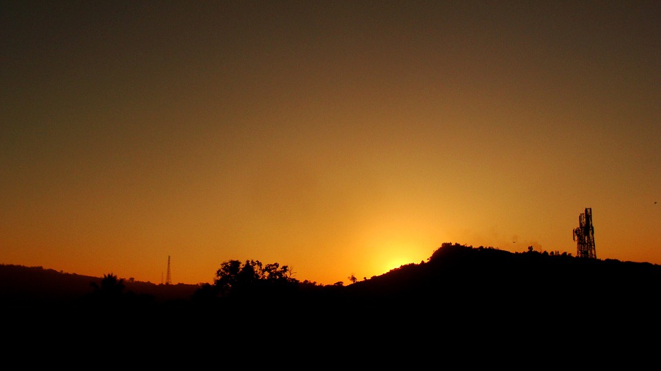 Sunset, Landscape, Hills, Bandarban - Bandarban Sunset , HD Wallpaper & Backgrounds