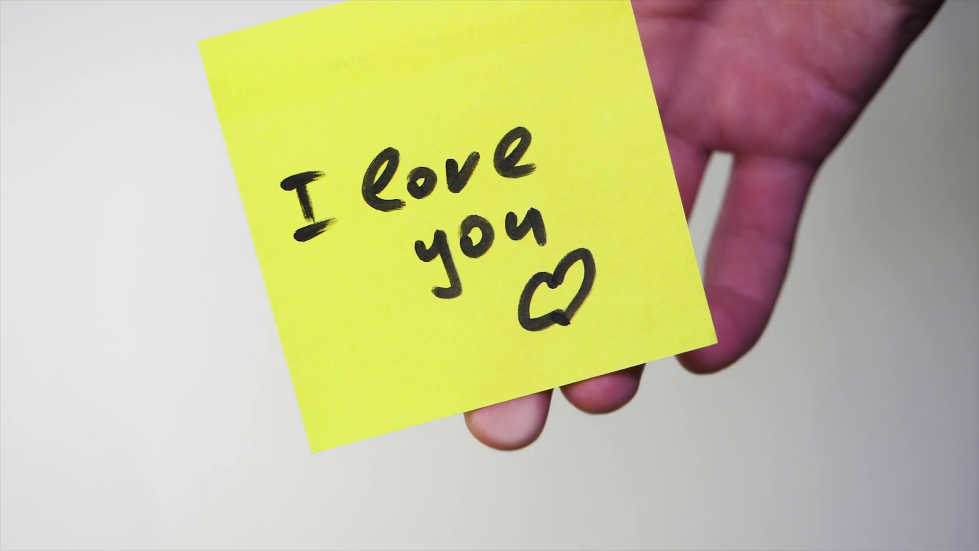 Note With I Love You - Love You Sticky Note , HD Wallpaper & Backgrounds