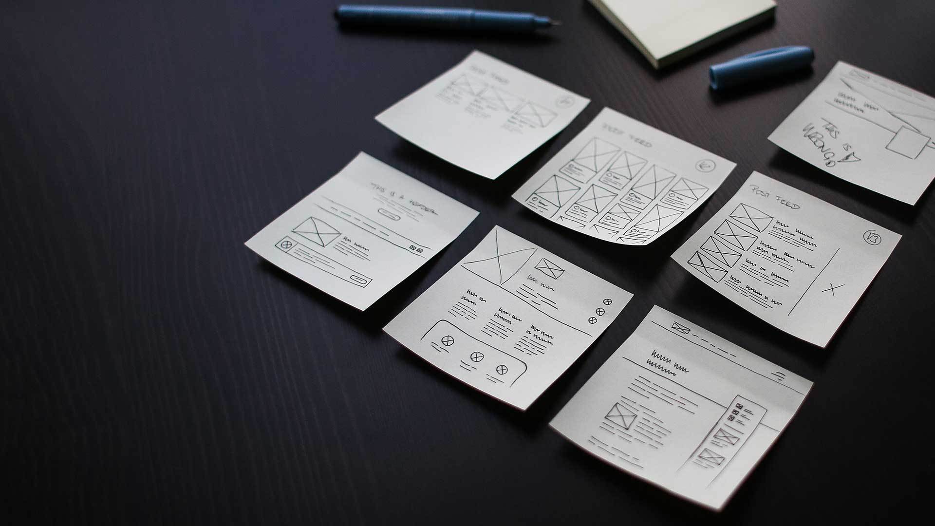 Webdesigners Sticky Notes Picjumbo Com - Web Design Notes , HD Wallpaper & Backgrounds