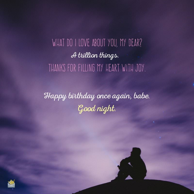 Happy Birthday And Good Night , HD Wallpaper & Backgrounds