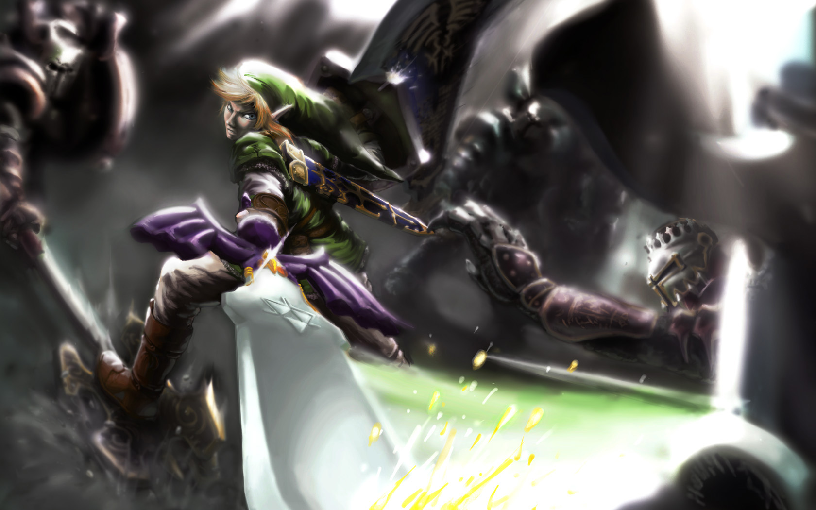 Wallpapers De The Legend Of Zelda - Epic Legend Of Zelda Background , HD Wallpaper & Backgrounds