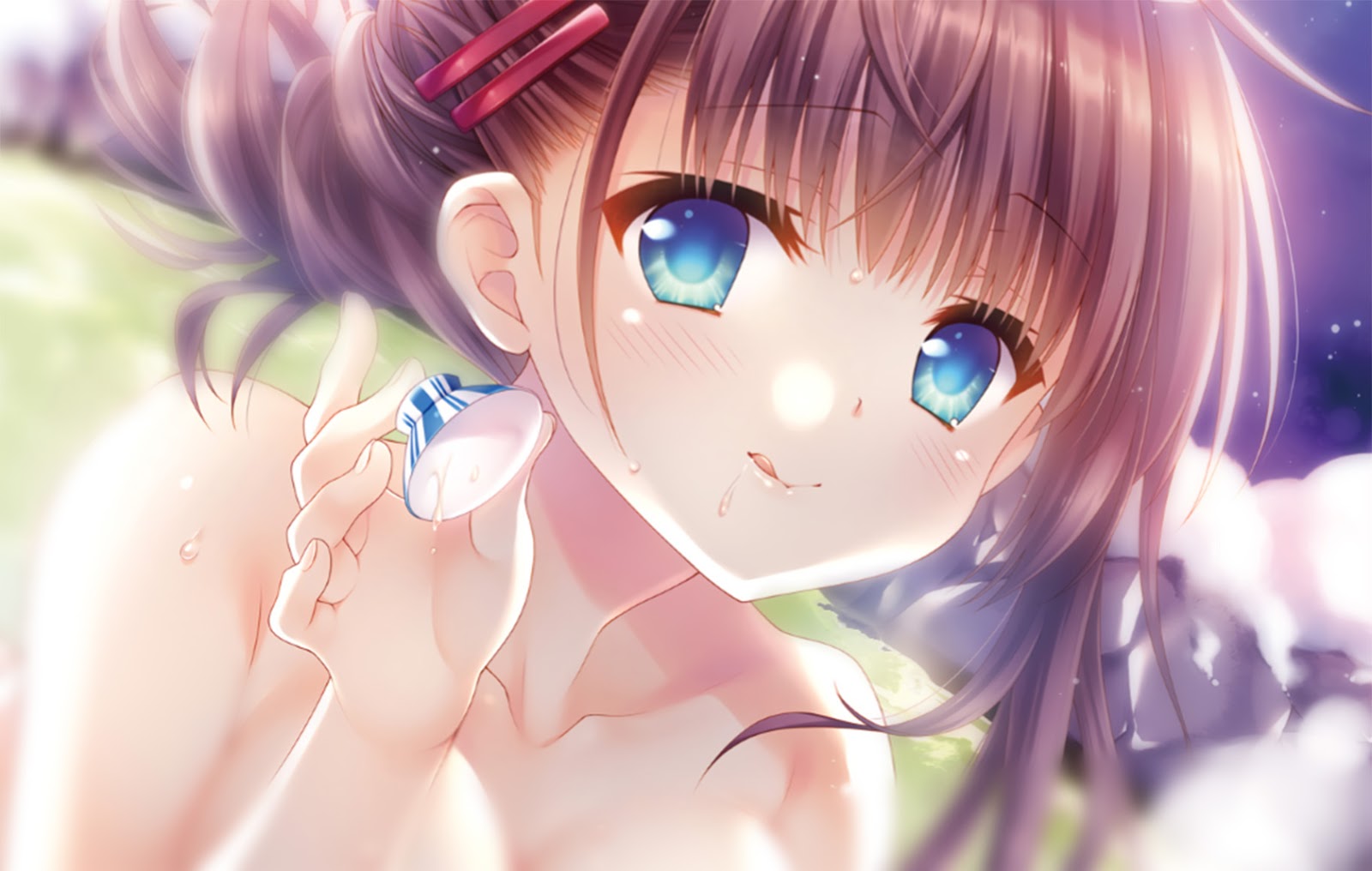 Sweet Anime Girl Free Animated Wallpaper - Sweet Anime Girl , HD Wallpaper & Backgrounds