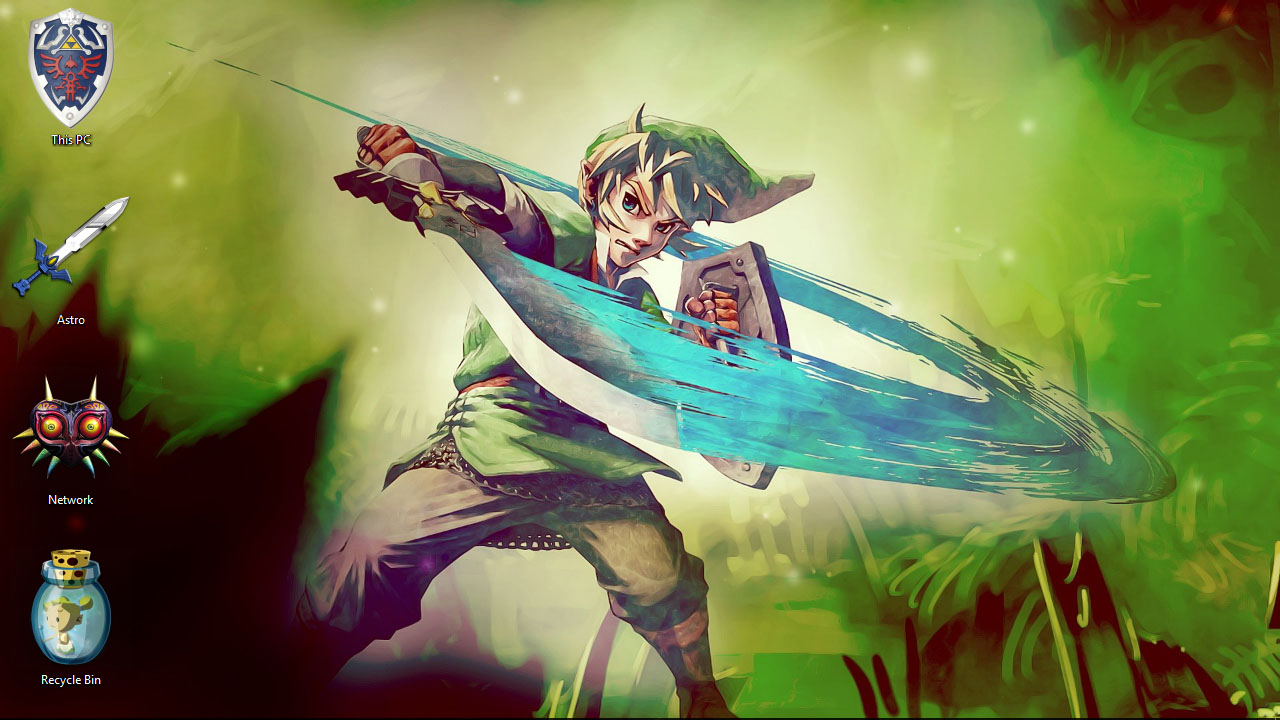 Wallpaper De Zelda - Skyward Sword Link Vs Breath Of The Wild Link , HD Wallpaper & Backgrounds