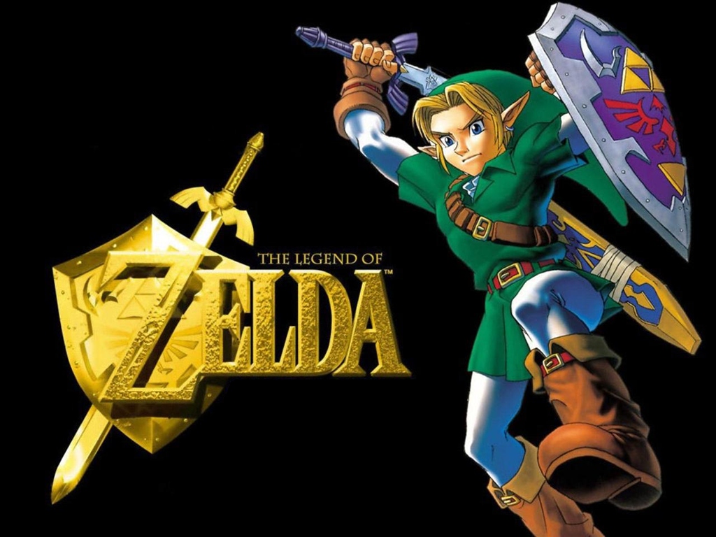 Grandes Artistas Las Mejores Imagenes De Link De Zelda - Zelda Ocarina Of Time , HD Wallpaper & Backgrounds