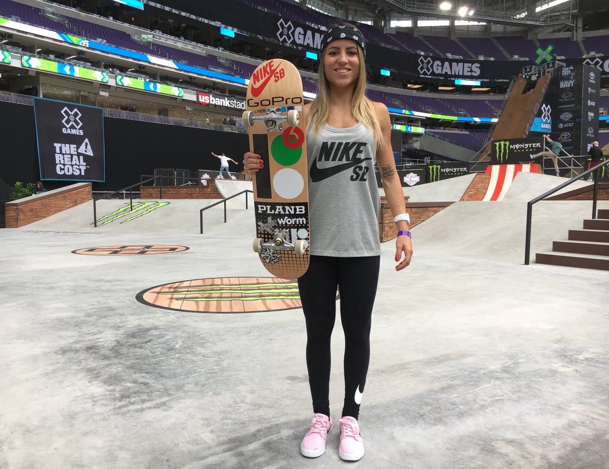 Leticia Bufoni, Nike Sb And Beats By Dre - Leticia Bufoni X Games 2018 , HD Wallpaper & Backgrounds
