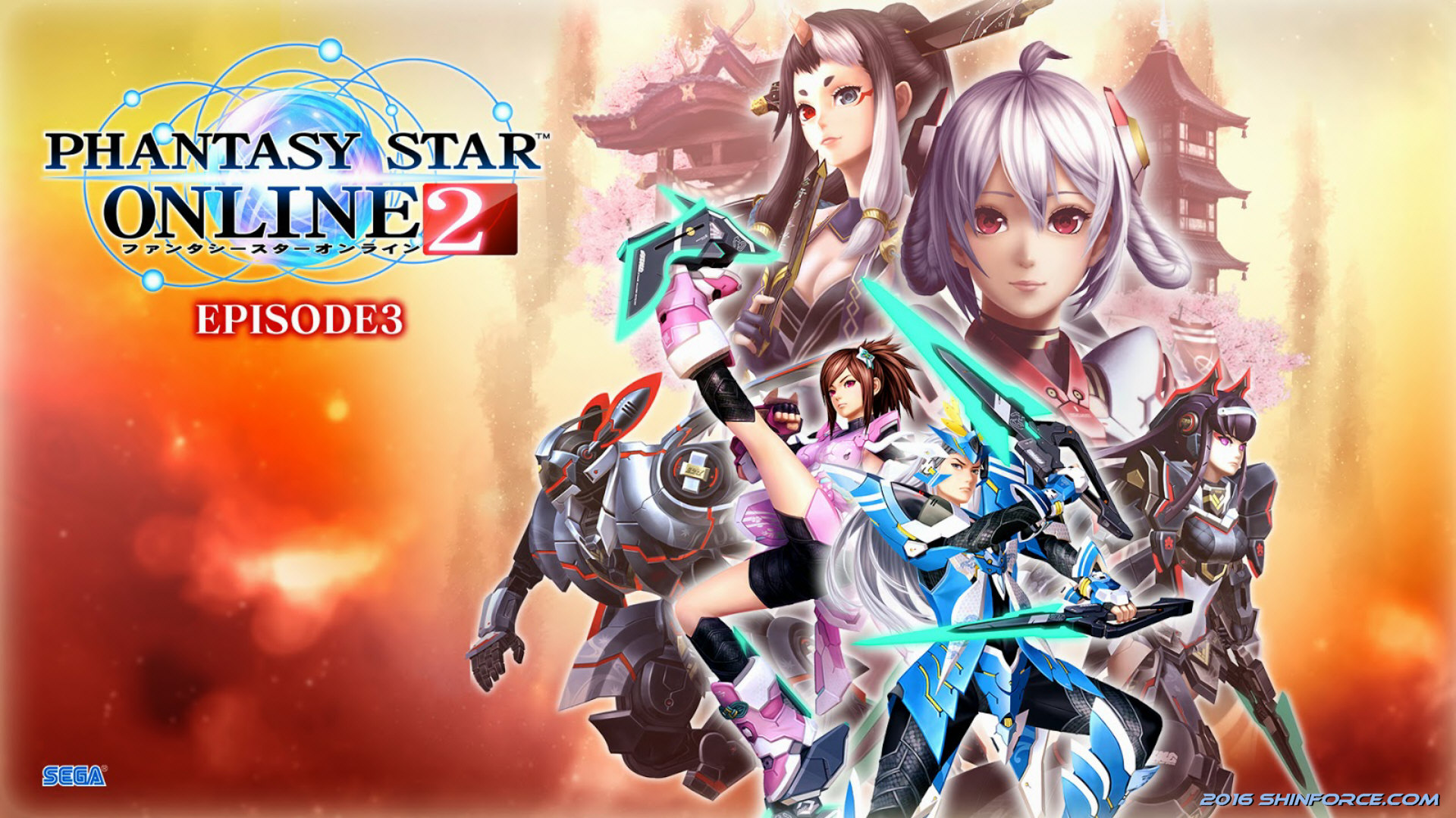 16 - - Phantasy Star Online 2 Pso2 , HD Wallpaper & Backgrounds