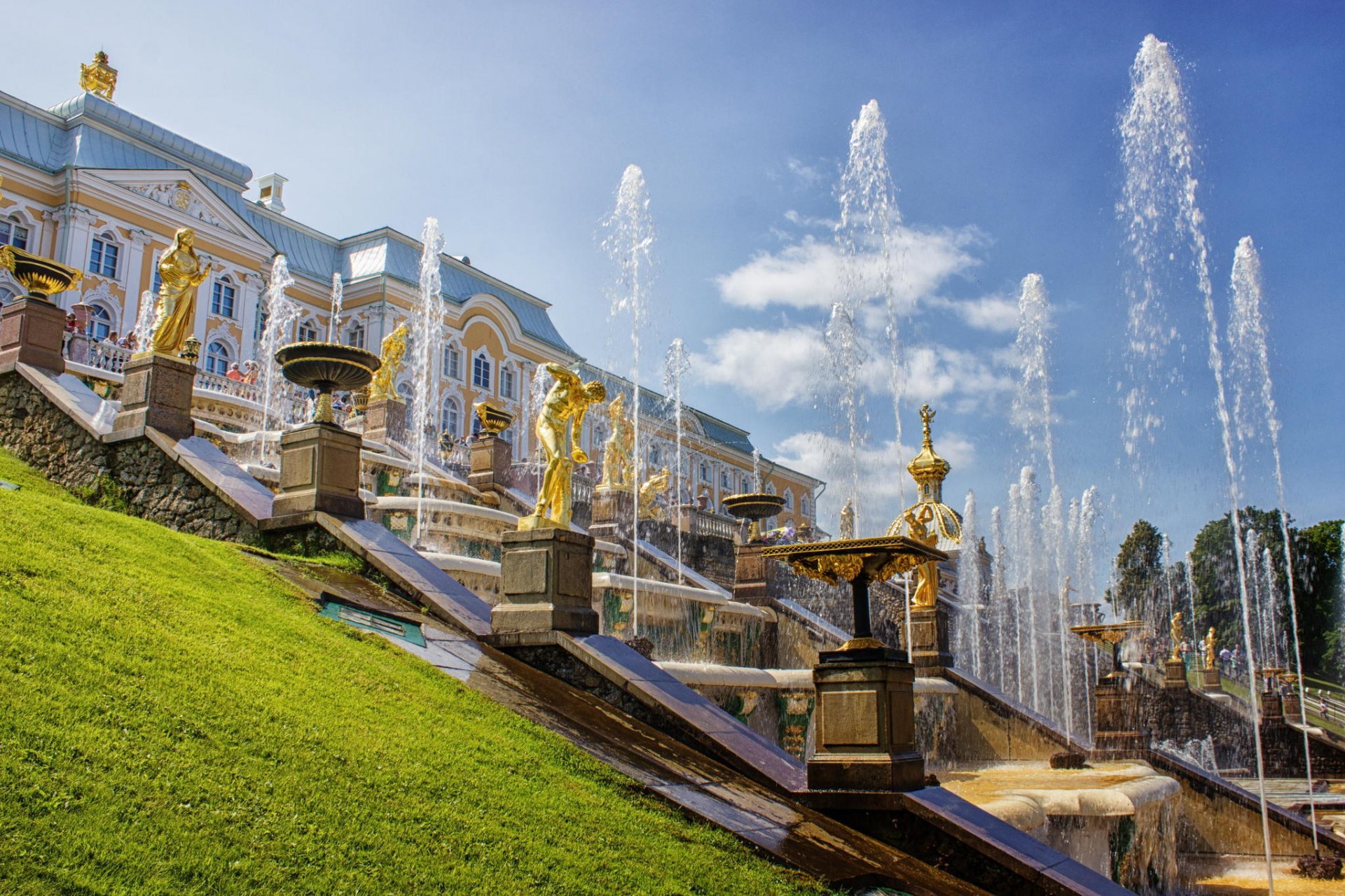 Peterhof Hd , HD Wallpaper & Backgrounds