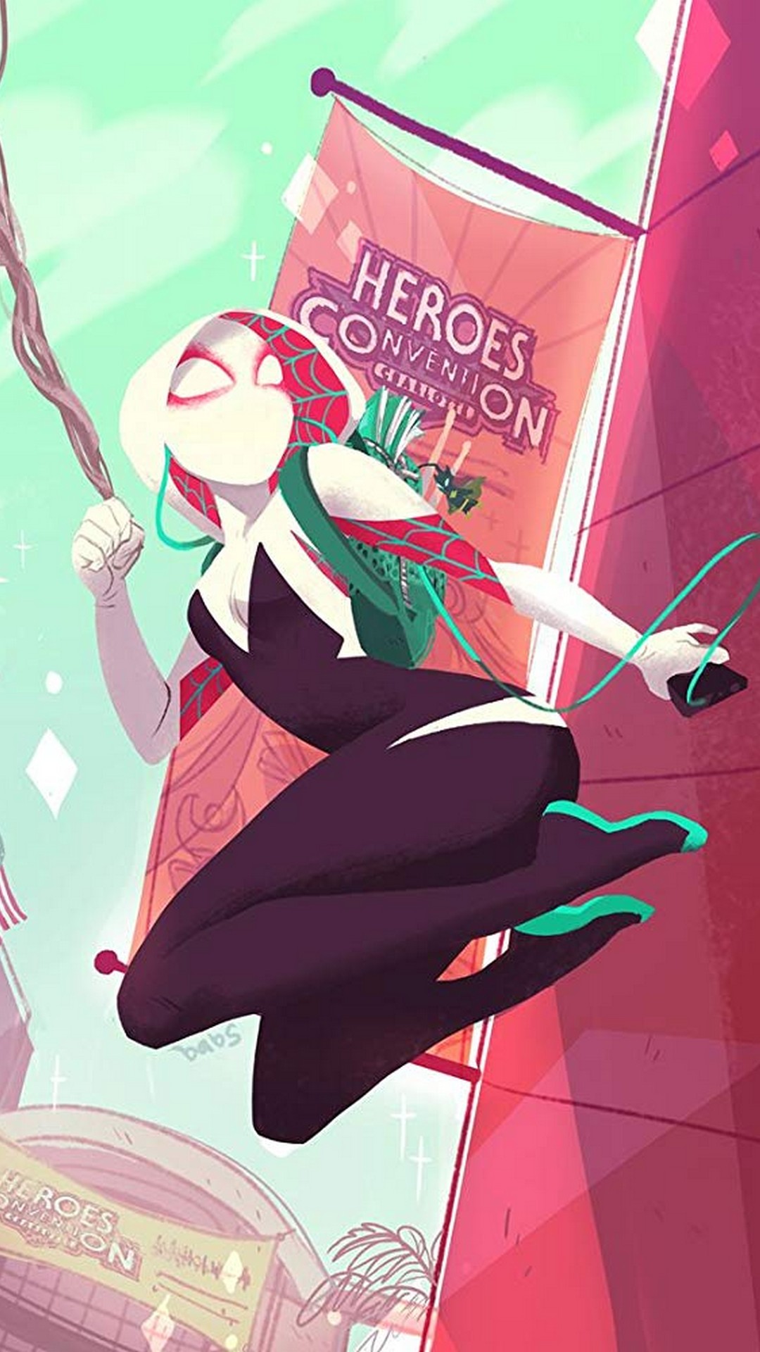 Spider Gwen Comic Cover , HD Wallpaper & Backgrounds