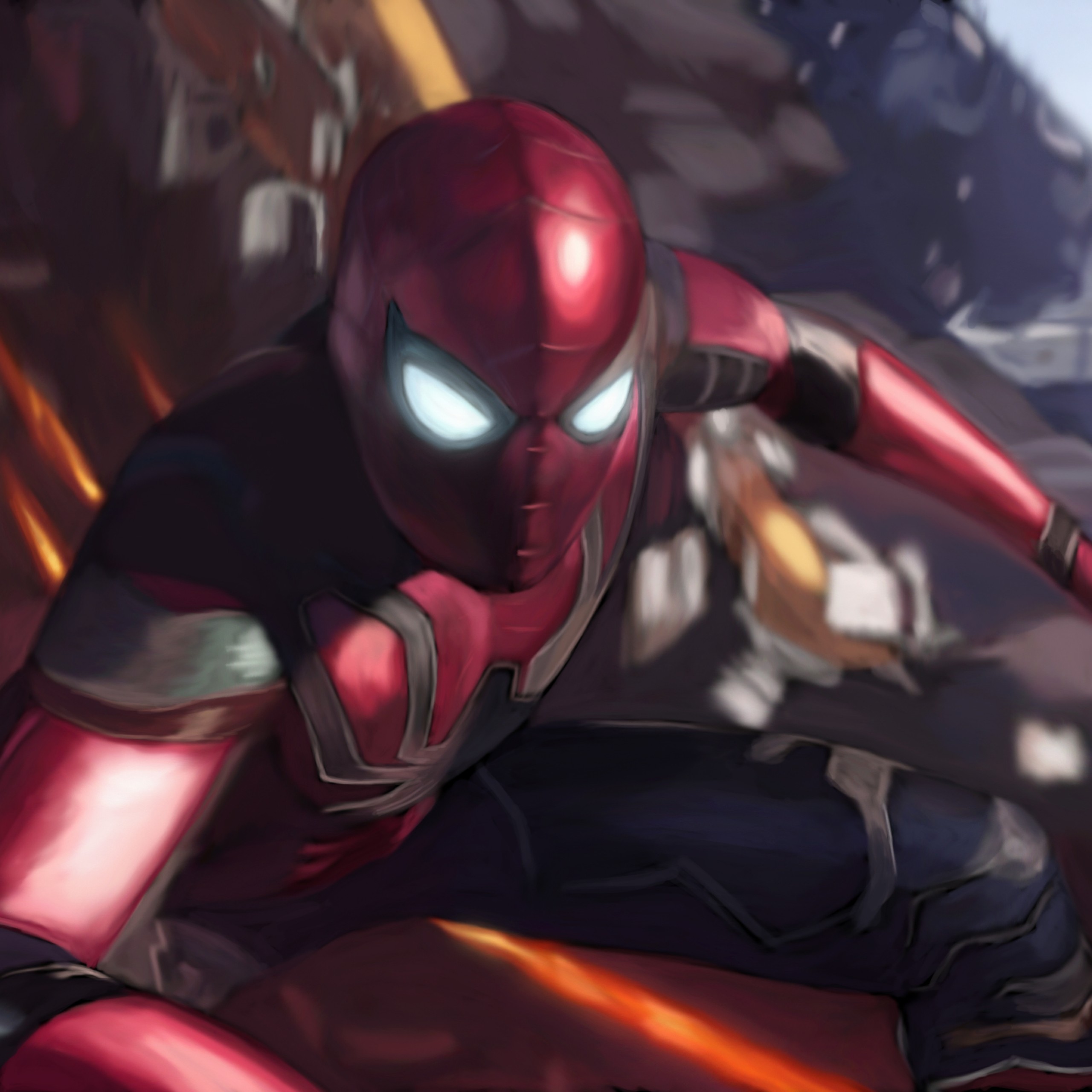 Movies / Spider-man Wallpaper - Iron Spider Man Full Hd , HD Wallpaper & Backgrounds