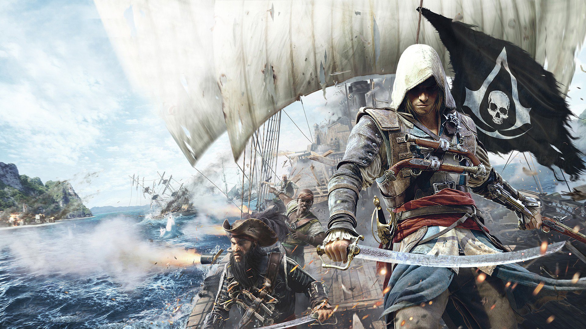 Assassins Creed 4 Black Flag - Assasins Creed Wallpaper Hd , HD Wallpaper & Backgrounds