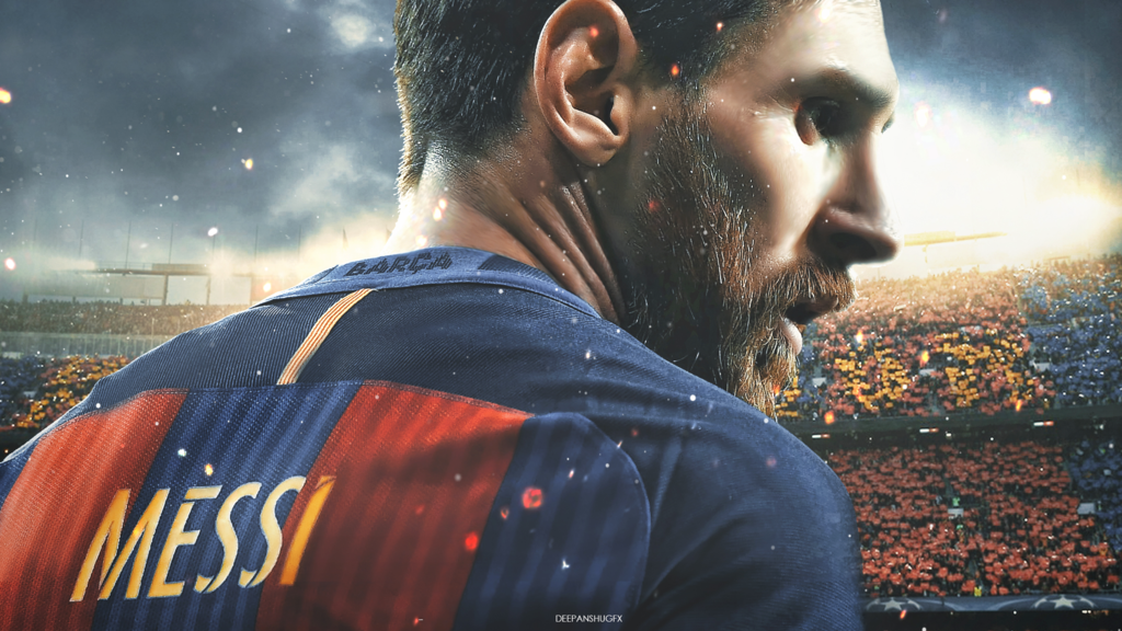 Wallpaper - Messi Wallpaper For Desktop , HD Wallpaper & Backgrounds