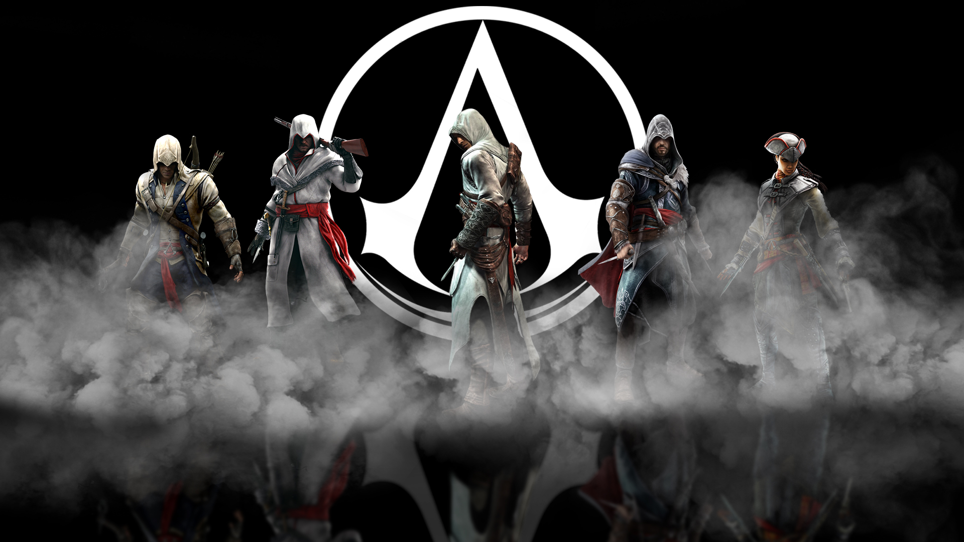 Download Wallpaper Assassins Creed - Cool Assassins Creed Backgrounds , HD Wallpaper & Backgrounds