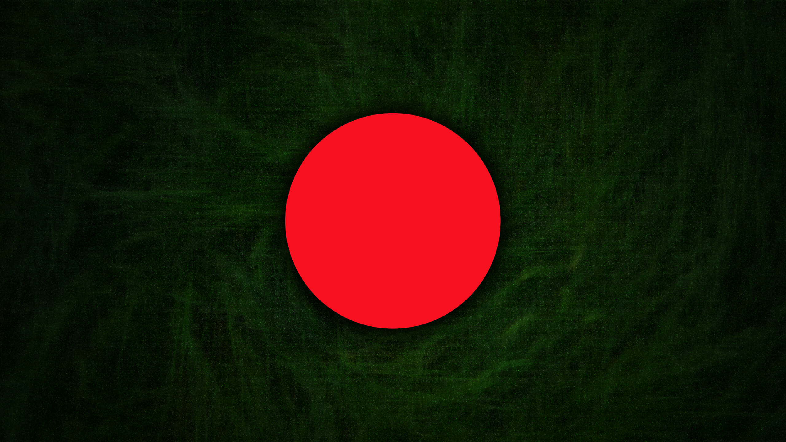 Bangladesh Flag - Circle , HD Wallpaper & Backgrounds