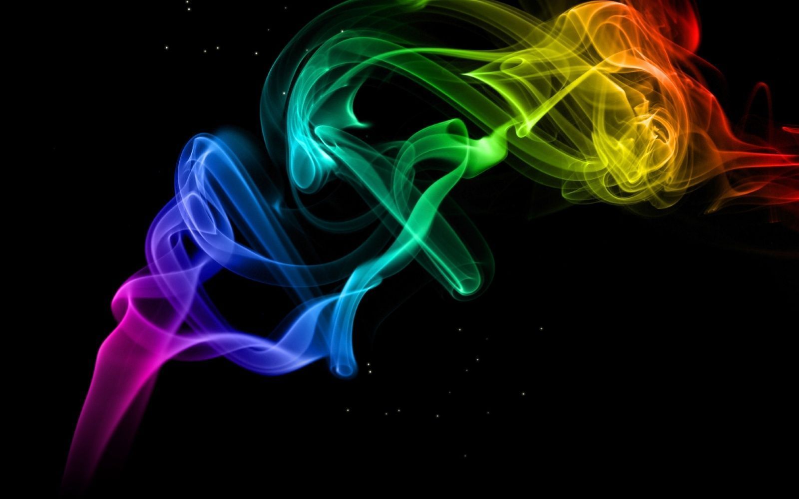 Download Free Smoke Wallpapers - Rainbow Coloured Smoke , HD Wallpaper & Backgrounds