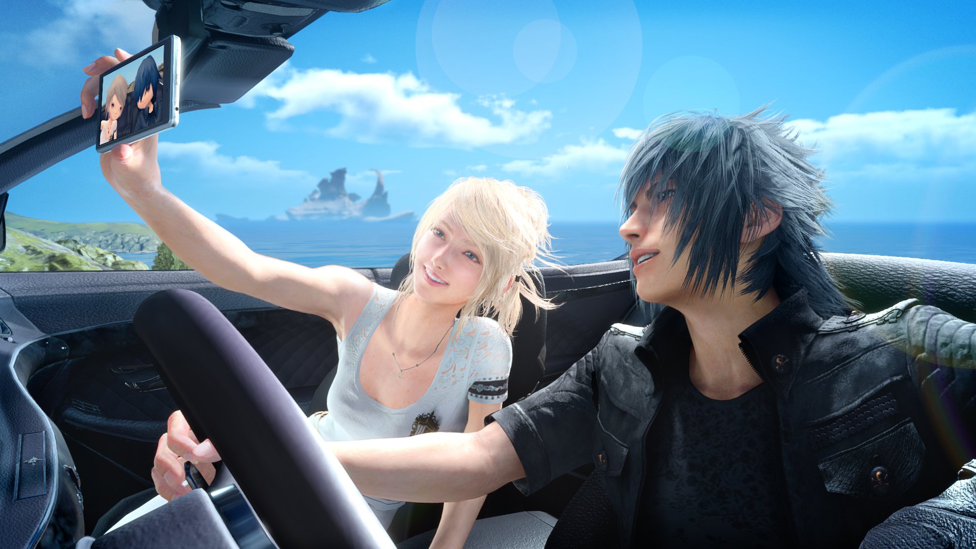 Final Fantasy Xv's Special Valentine's Day Pictures - Mods Final Fantasy Xv , HD Wallpaper & Backgrounds