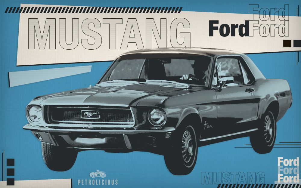 Tags Ford/ Mustang/ Wallpaper - First Generation Ford Mustang , HD Wallpaper & Backgrounds