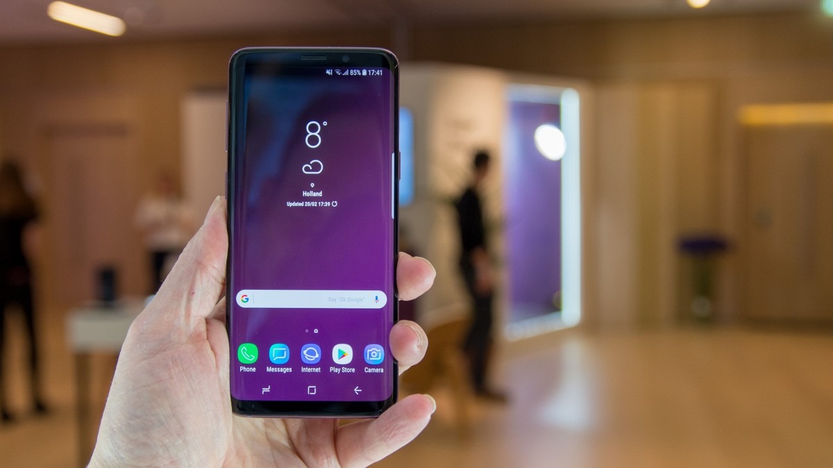 Samsung Galaxy S9 Review - Samsung Galaxy S9 Initial Screen , HD Wallpaper & Backgrounds