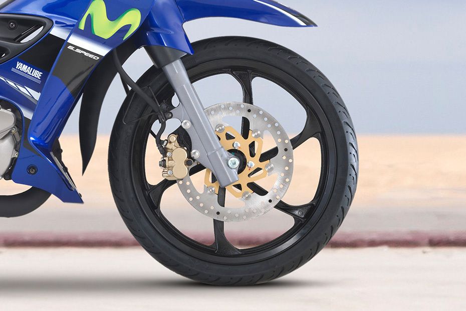 Yamaha 125zr Front Tyre - 125zr Movistar , HD Wallpaper & Backgrounds