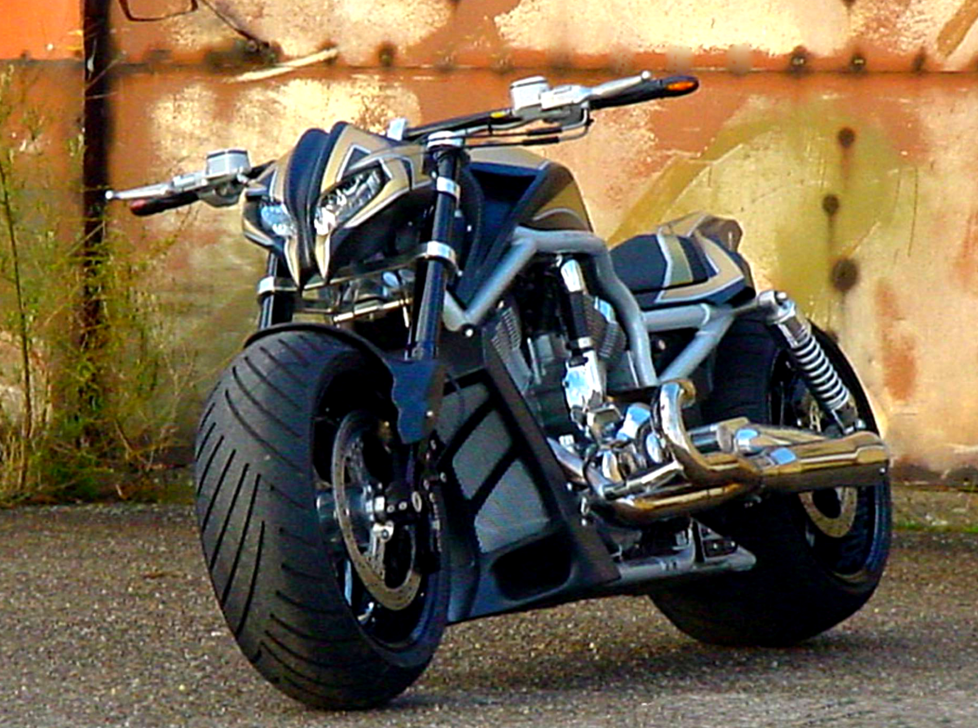Hd Background Yamaha Yzf R1 Sport Bike Black And Gold - Harley Davidson
