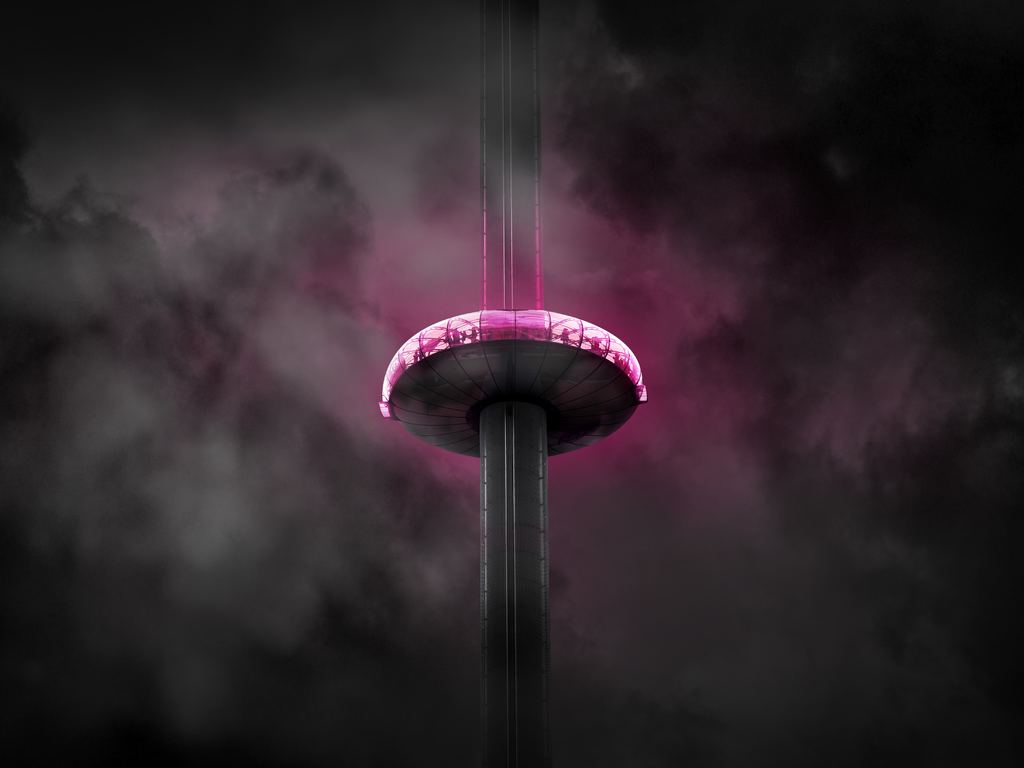 Pink Clouds Uk Ride 4k Fz - Light , HD Wallpaper & Backgrounds