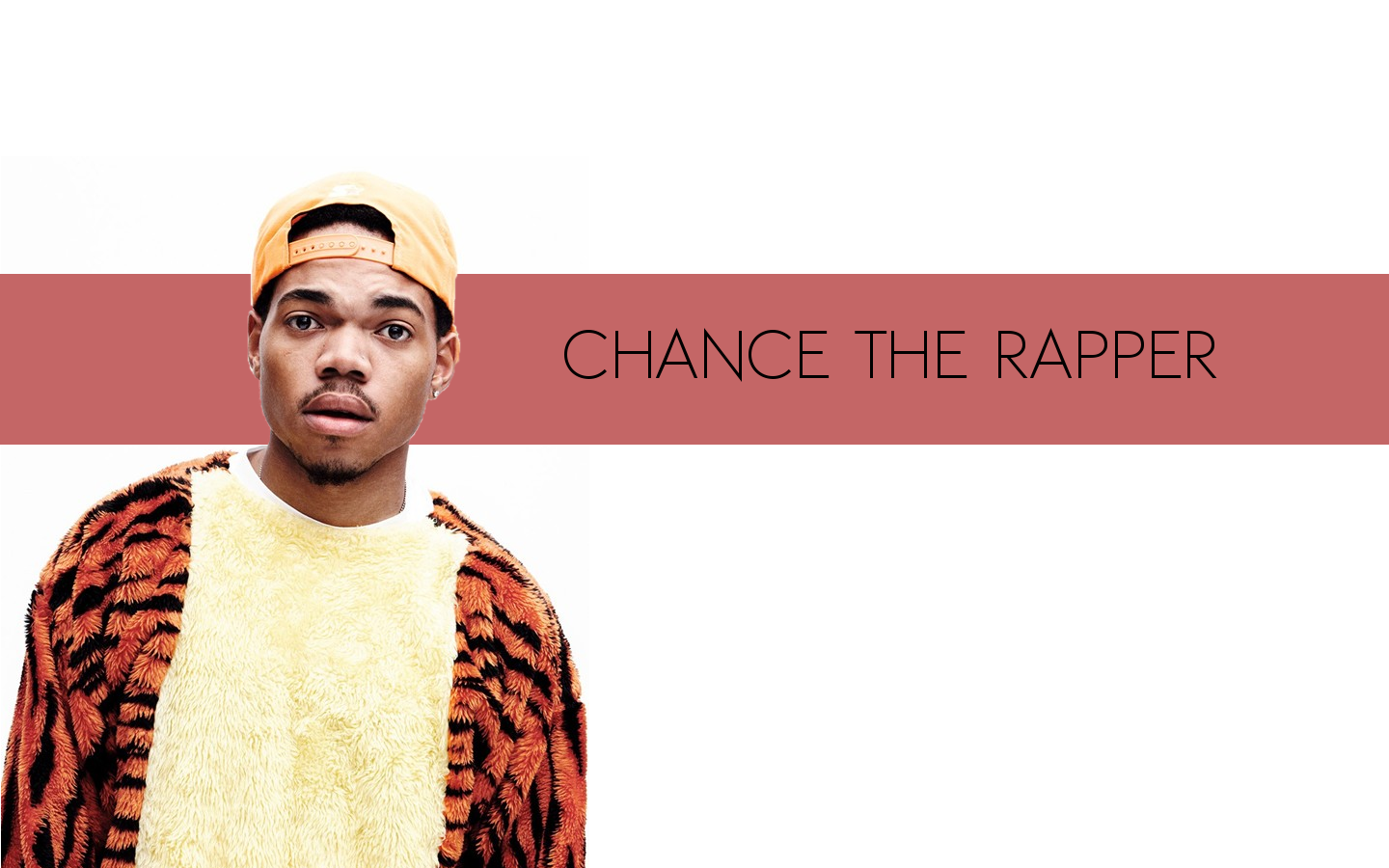 [1440 X 900] [chance The Rapper] Adapted From Dazed - Nba Player That Looks Like Chance The Rapper , HD Wallpaper & Backgrounds