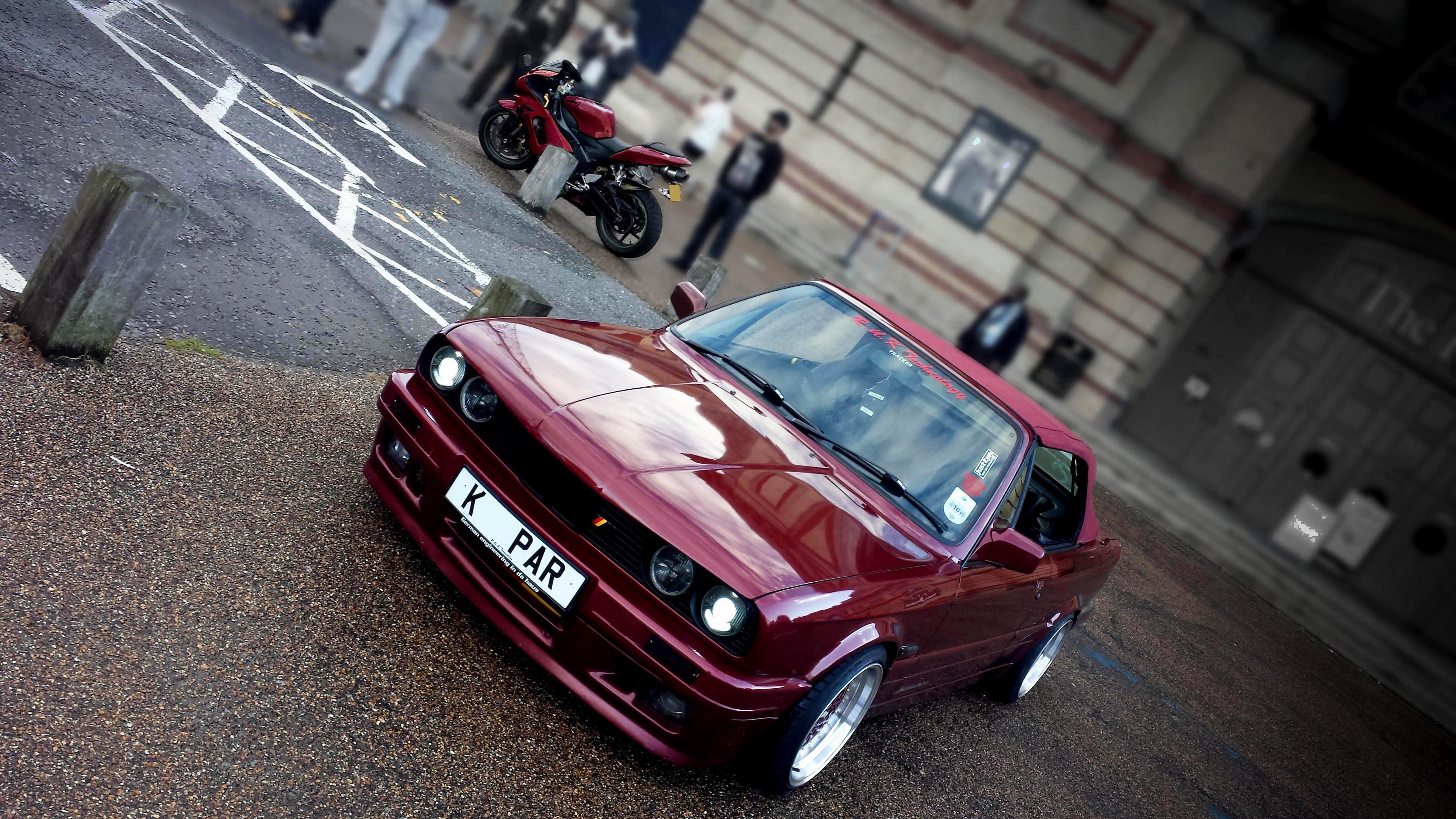 E30 Bmw Calypso Red (#524762) - HD Wallpaper & Backgrounds Download