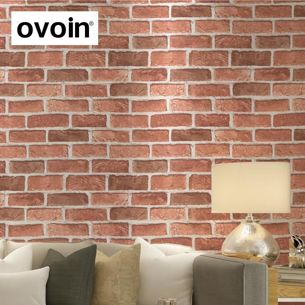 Ovoin Wallpaper - Cegla Retro Brick Brown , HD Wallpaper & Backgrounds