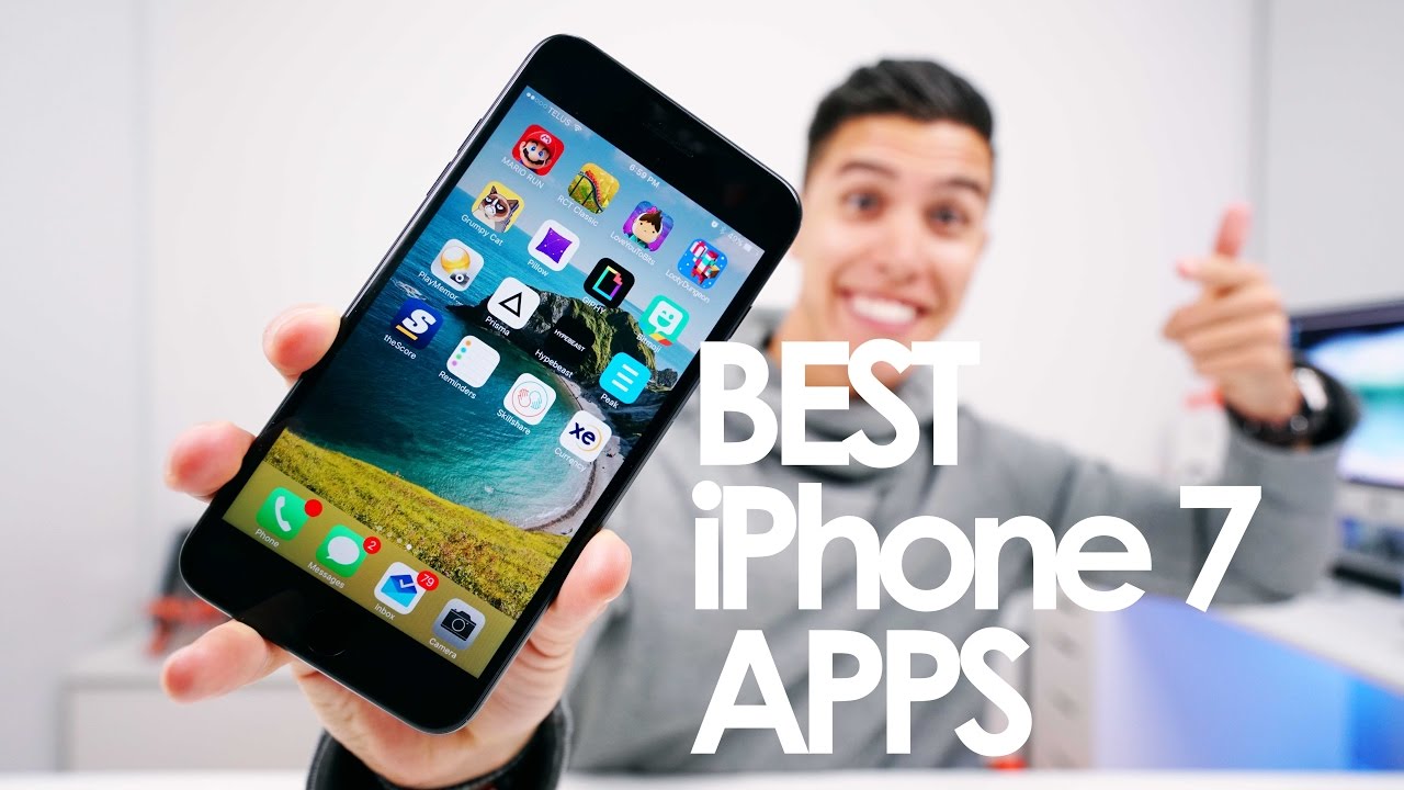 What S On My Iphone 7 Best Apps January 2017 Youtube - Best Apps For Iphone 2017 , HD Wallpaper & Backgrounds