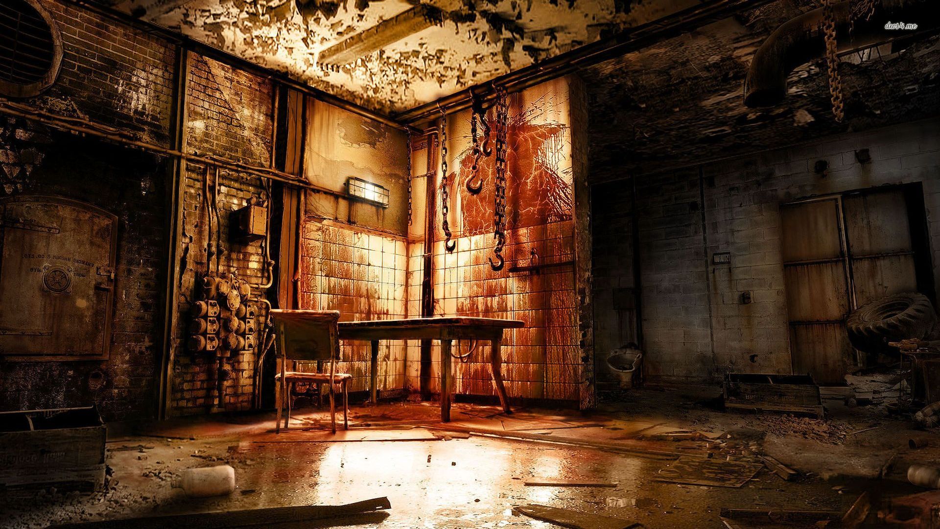 Slaughter House Wallpaper - Horror Slaughterhouse , HD Wallpaper & Backgrounds