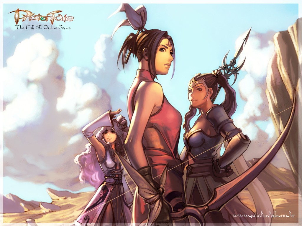 Korean 3d Fantasy Mmorpg - Priston Tale Art , HD Wallpaper & Backgrounds