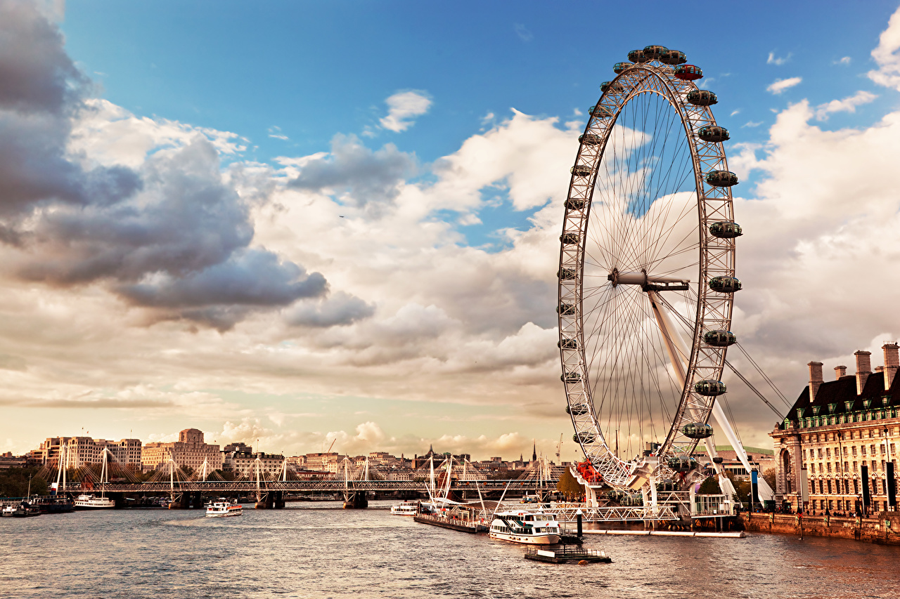 1280 X - London Eye High Quality , HD Wallpaper & Backgrounds