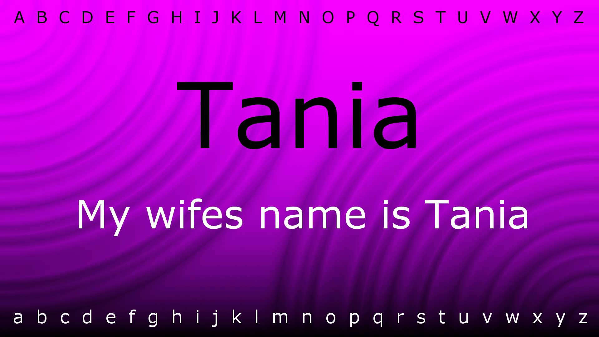 Tania Name Wallpaper - Nasir Name , HD Wallpaper & Backgrounds