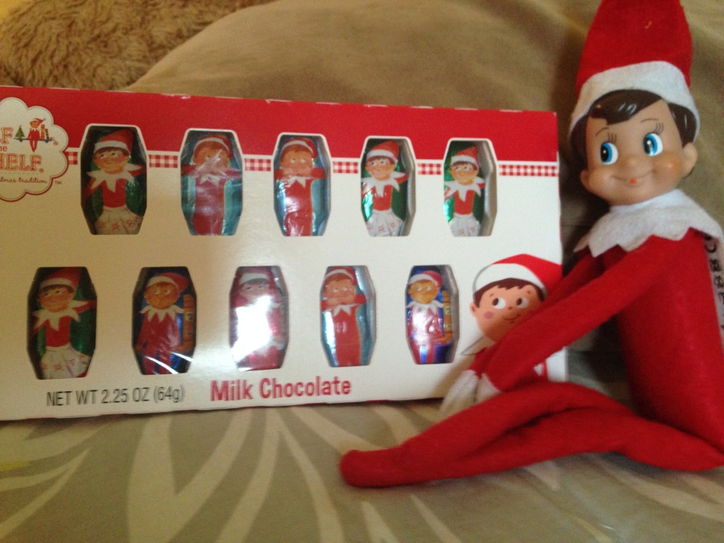 Elf On Shelf With Candy - Box , HD Wallpaper & Backgrounds