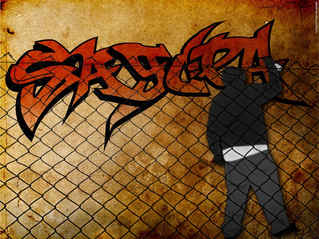 Hhsagopa Kajmer - Street Graffiti Font Wildstyle , HD Wallpaper & Backgrounds