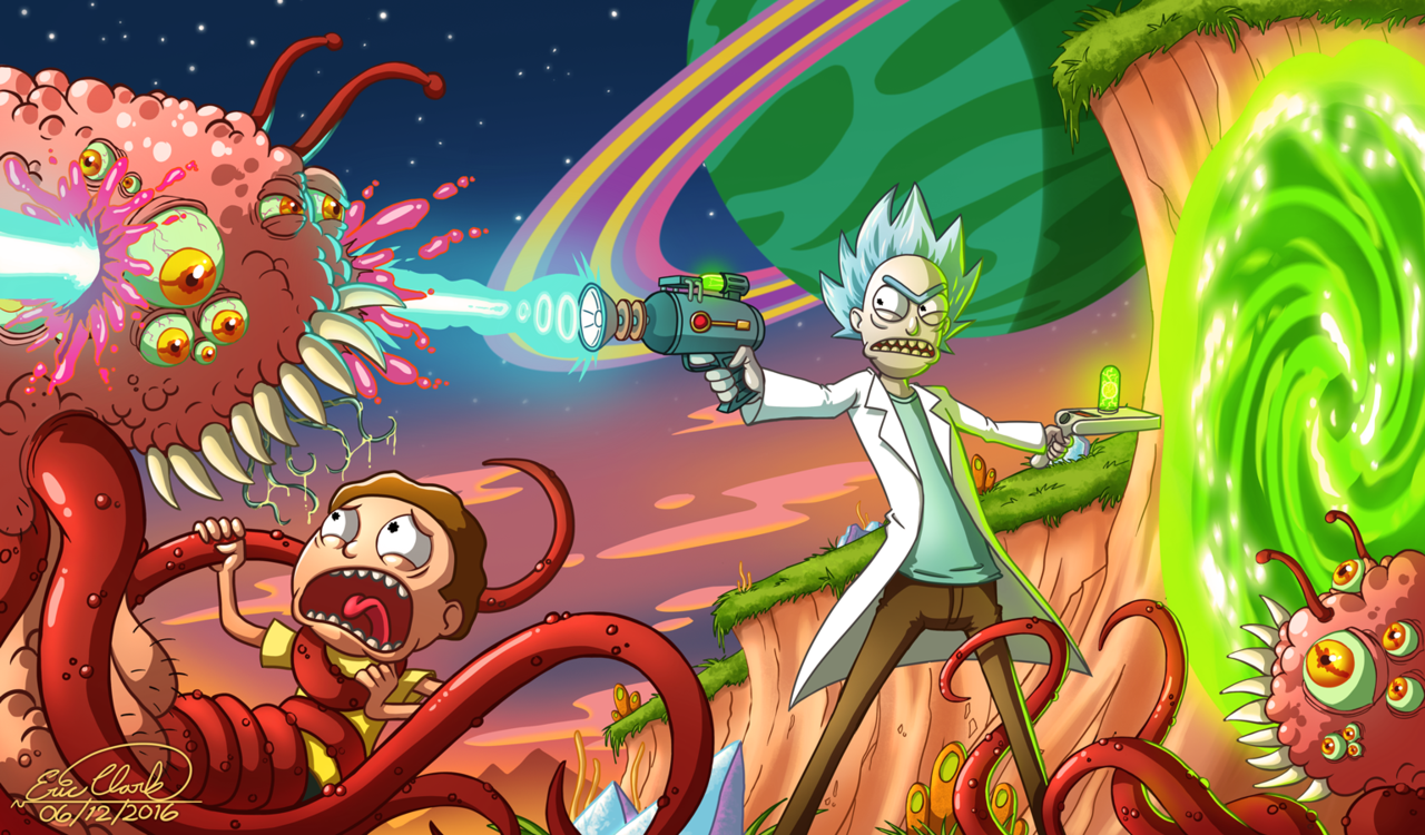 Rick And Morty Wallpaper Engine , HD Wallpaper & Backgrounds