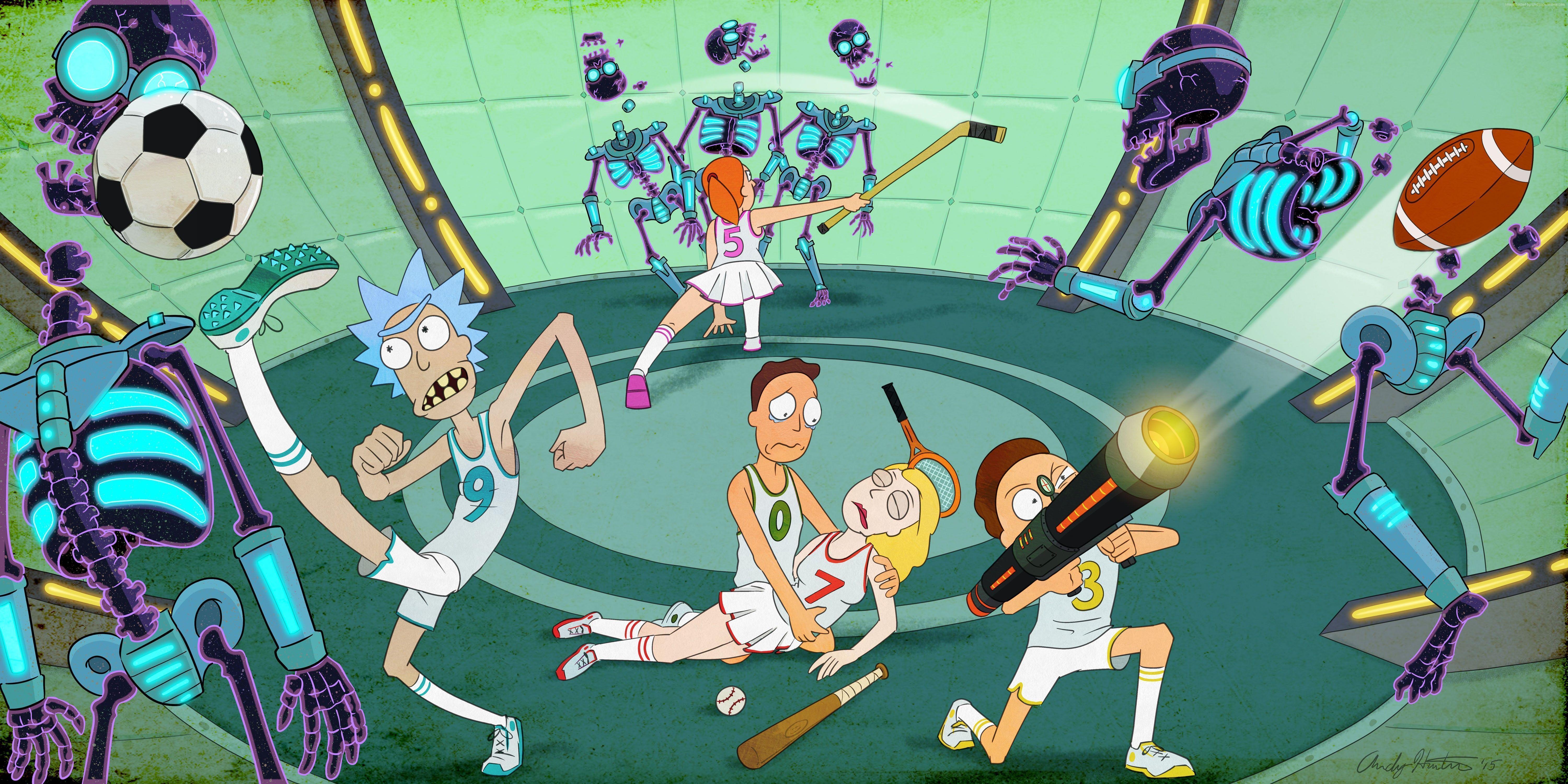 Rick And Morty Wallpaper Desktop Rick And Morty Background