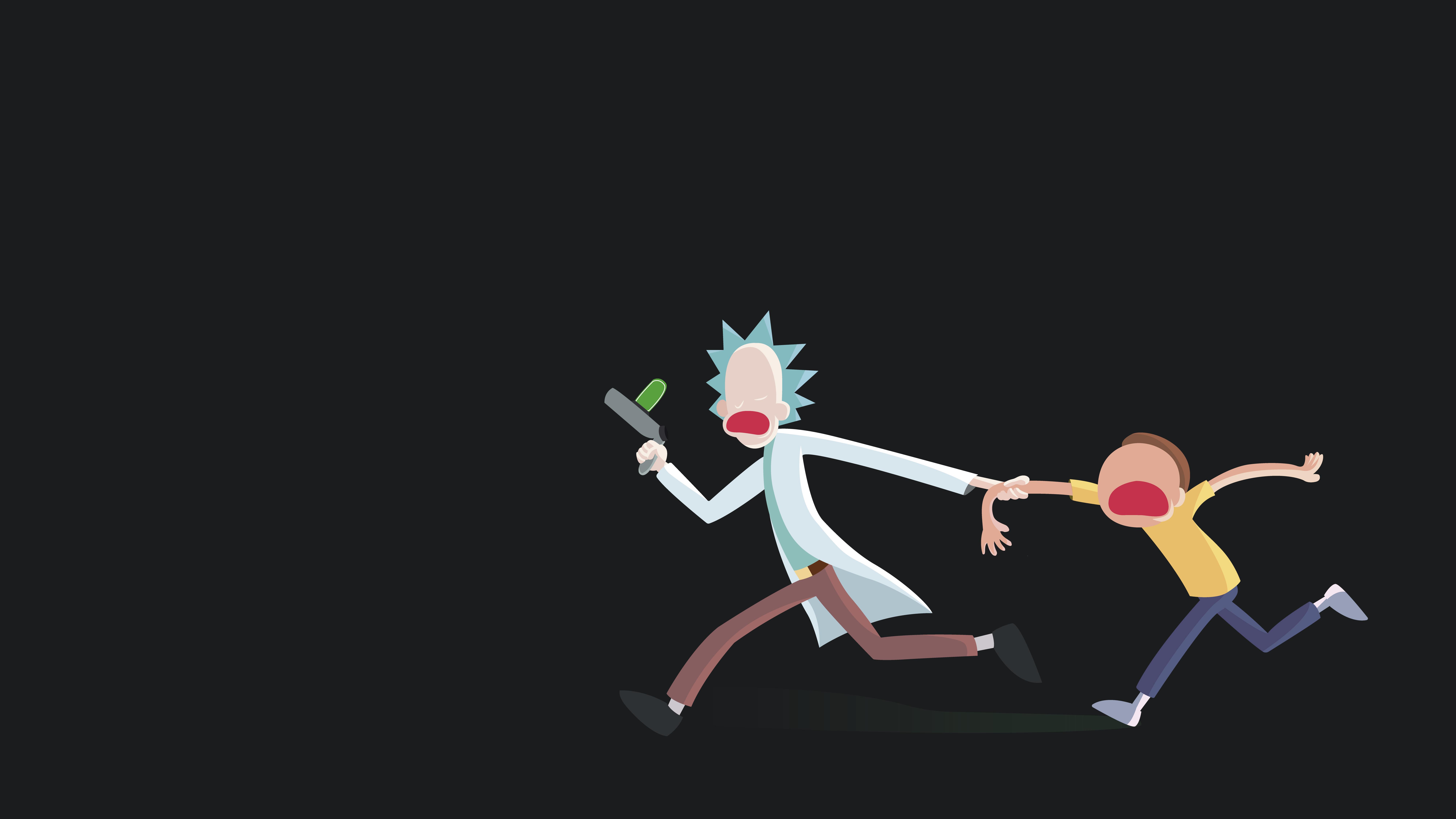 Rick And Morty Desktop Wallpaper 134570 - Rick Y Morty Wallpaper 4k , HD Wallpaper & Backgrounds