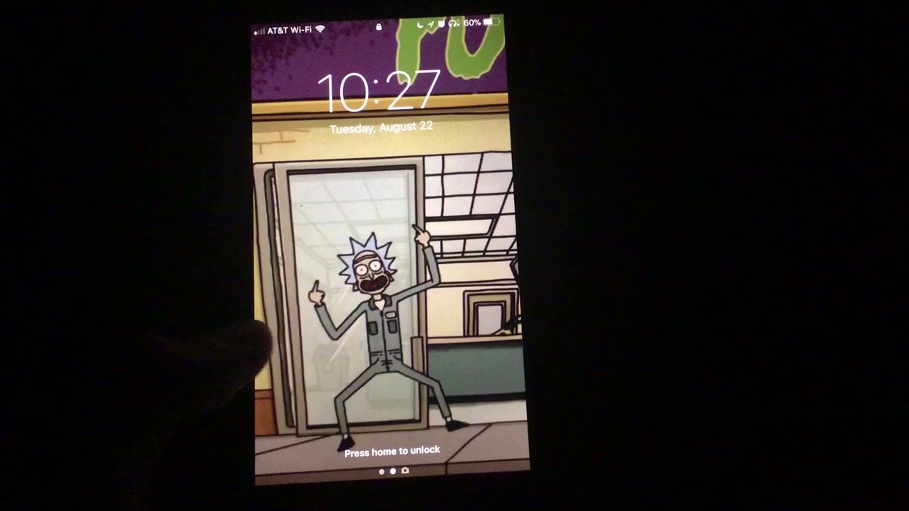 Rick And Morty Live Lock Screen - Cartoon , HD Wallpaper & Backgrounds