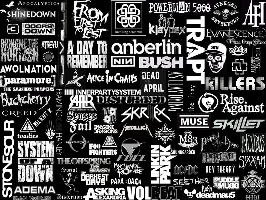Wallpaper Band Logo Ideas - Alternative Rock Band Logo , HD Wallpaper & Backgrounds