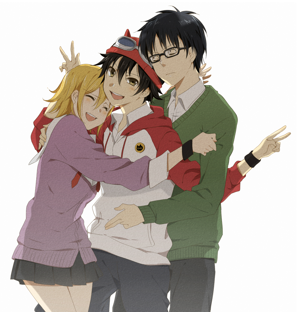 Sket Dance Sket Dance Bossun Himeko And Switch 5307 Hd Wallpaper Backgrounds Download
