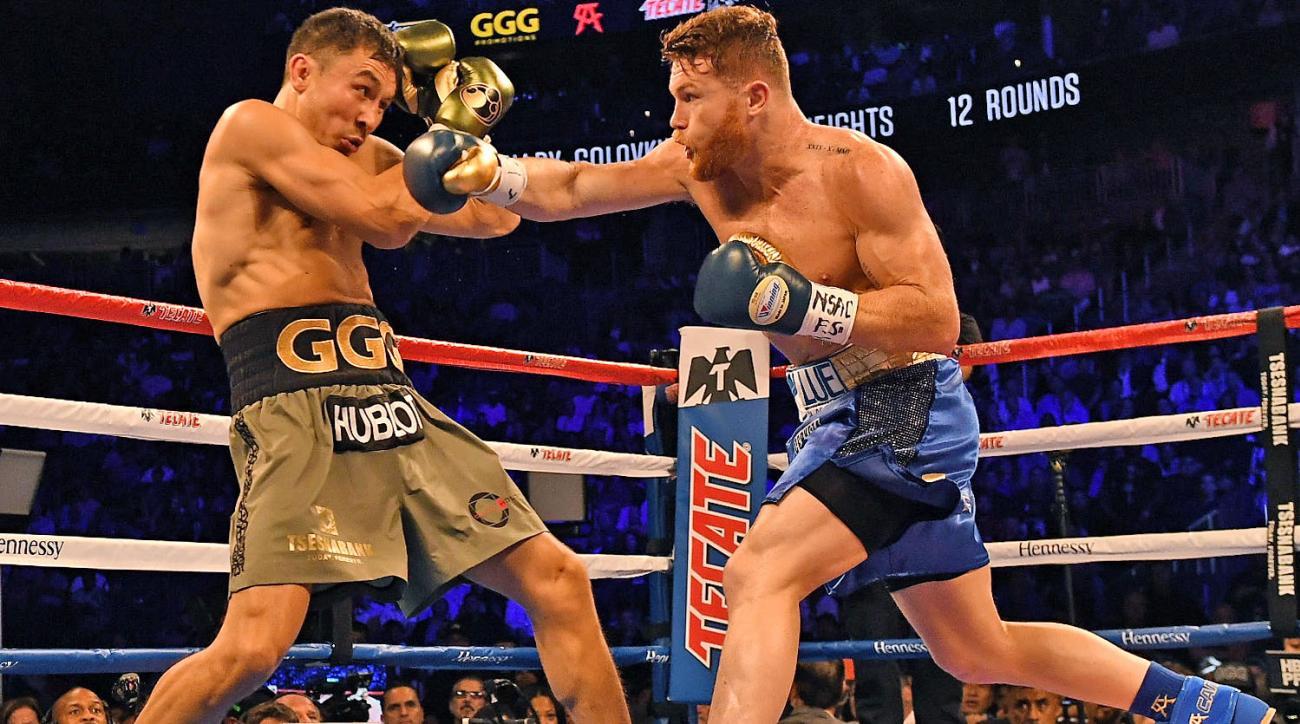 Hbo Ppv On Saturday, September 15th By Golden Boy Promotions - Canelo Ggg First Fight , HD Wallpaper & Backgrounds