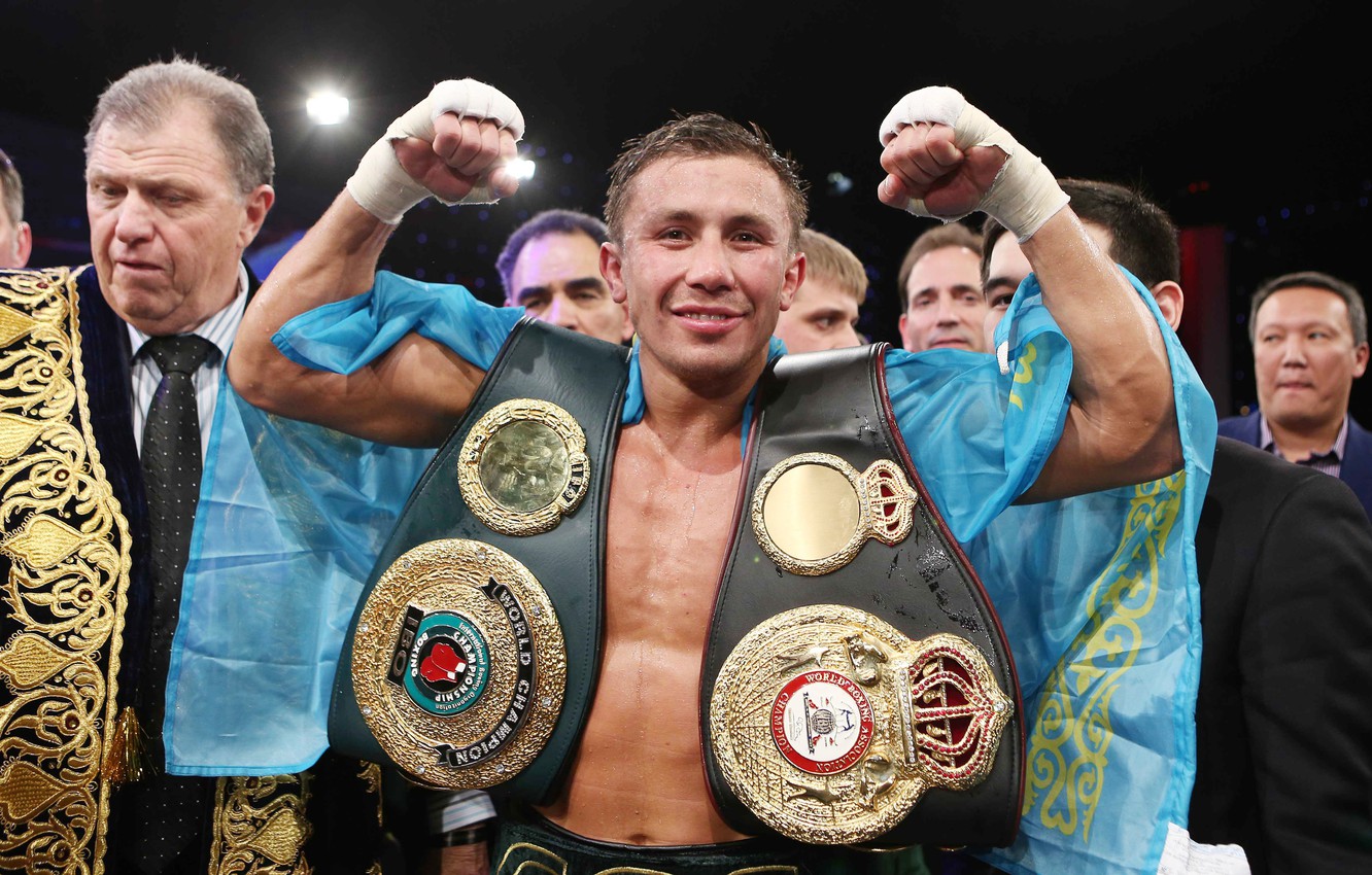 Photo Wallpaper Sport, Boxing, Box, Usa, Kazakhstan, - Gennady Golovkin Champion , HD Wallpaper & Backgrounds