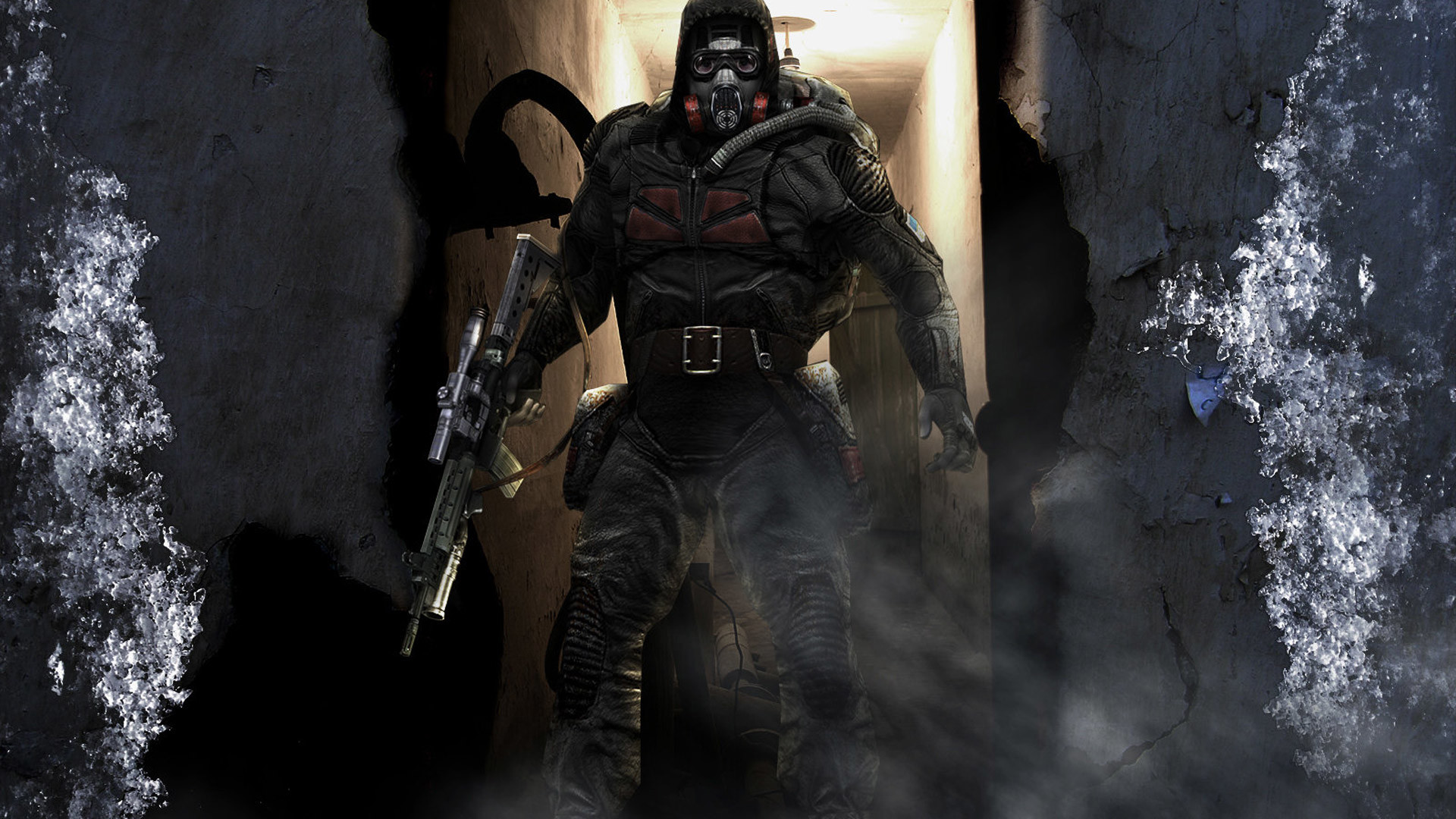 Stalker - Stalker Gas Mask Soldier , HD Wallpaper & Backgrounds