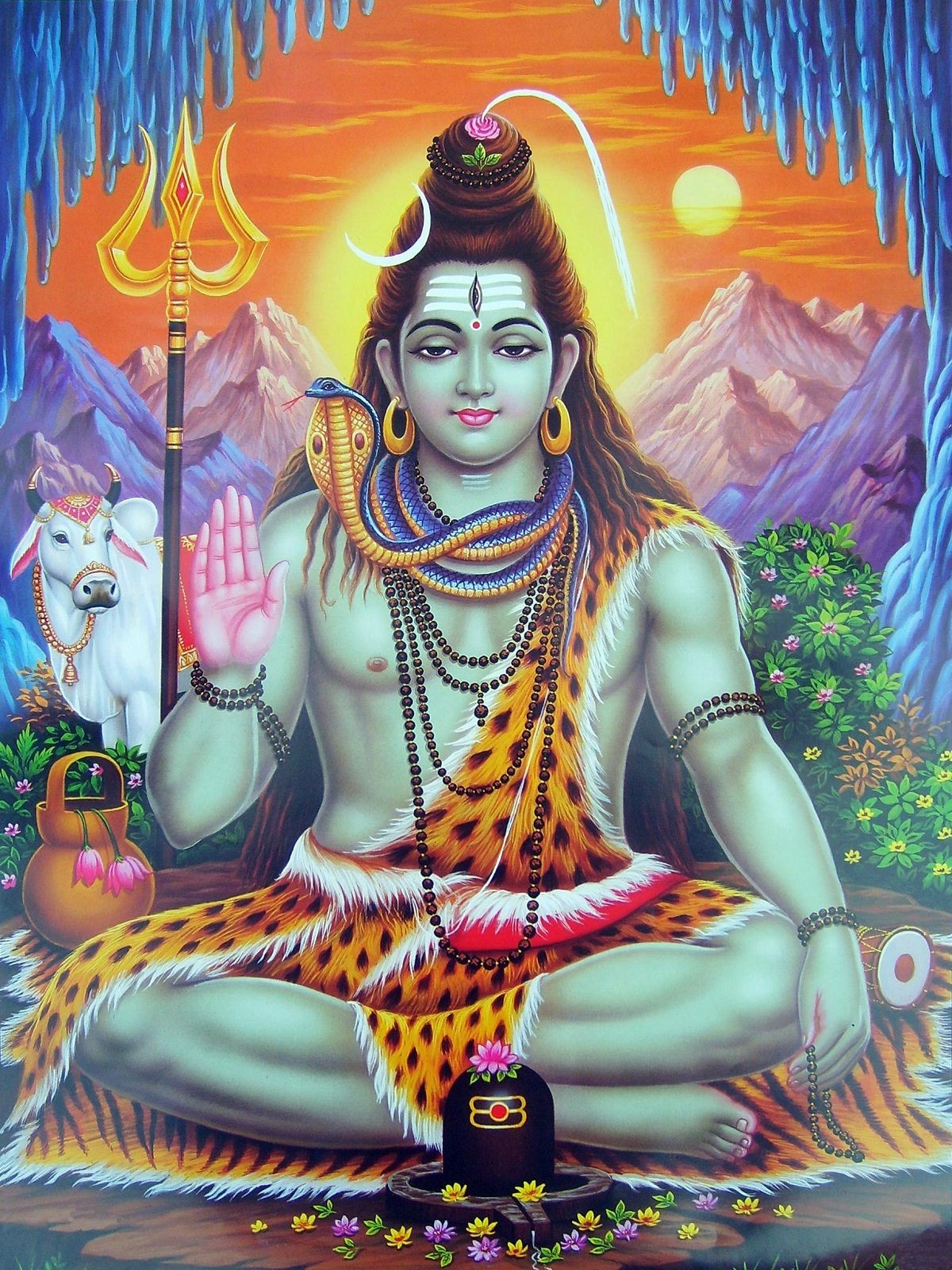 Hindu - Shiva Hinduism , HD Wallpaper & Backgrounds